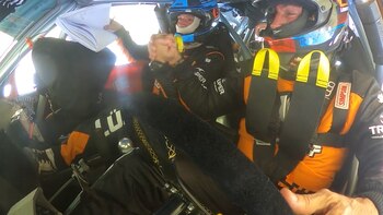 El copiloto le dio una