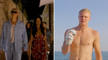 Las vacaciones de Erling Haaland: advertencia a un actor por acercarse a su novia, show de Jennifer Lopez y paseo en yate