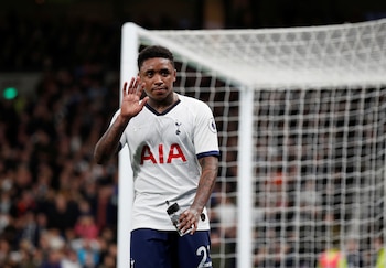 Bergwijn marcó el 1-0 en lo que fue su debut con la camiseta del Tottanham
Foto REUTERS