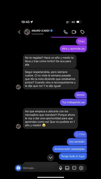 "¡Hace un año y medio