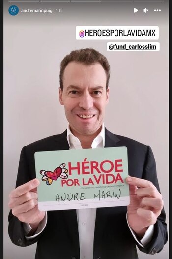 André Marín no ha explicado