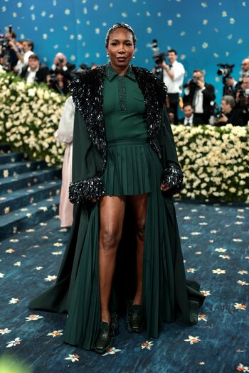 Venus Williams, ex tenista, durante la gala