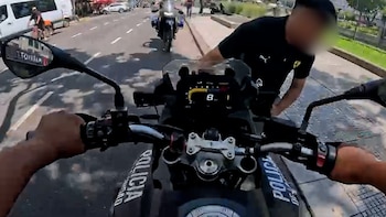 La policía detiene al ladrón