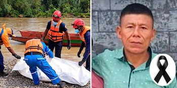 El gobernador indígena Eutimio Valencia