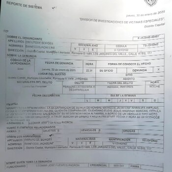 Los familiares de las víctimas