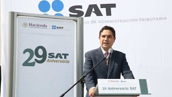 Los grandes contribuyentes son un sector importante en la recaudación de impuestos.
Crédito: X/ @SATMX