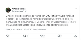 Con este mensaje, el jefe