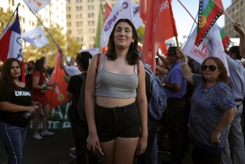 La chilena Emilia Schneider, una