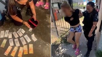 Atraparon a una viuda negra