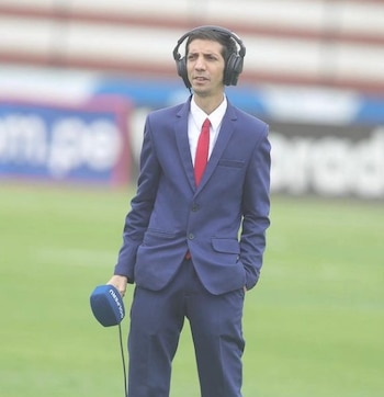 Giancarlo Granda, periodista deportivo y