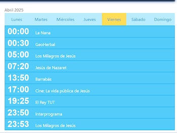 Semana Santa 2025: Programación completa