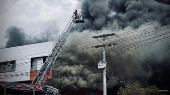 Tras incendio en la Calle