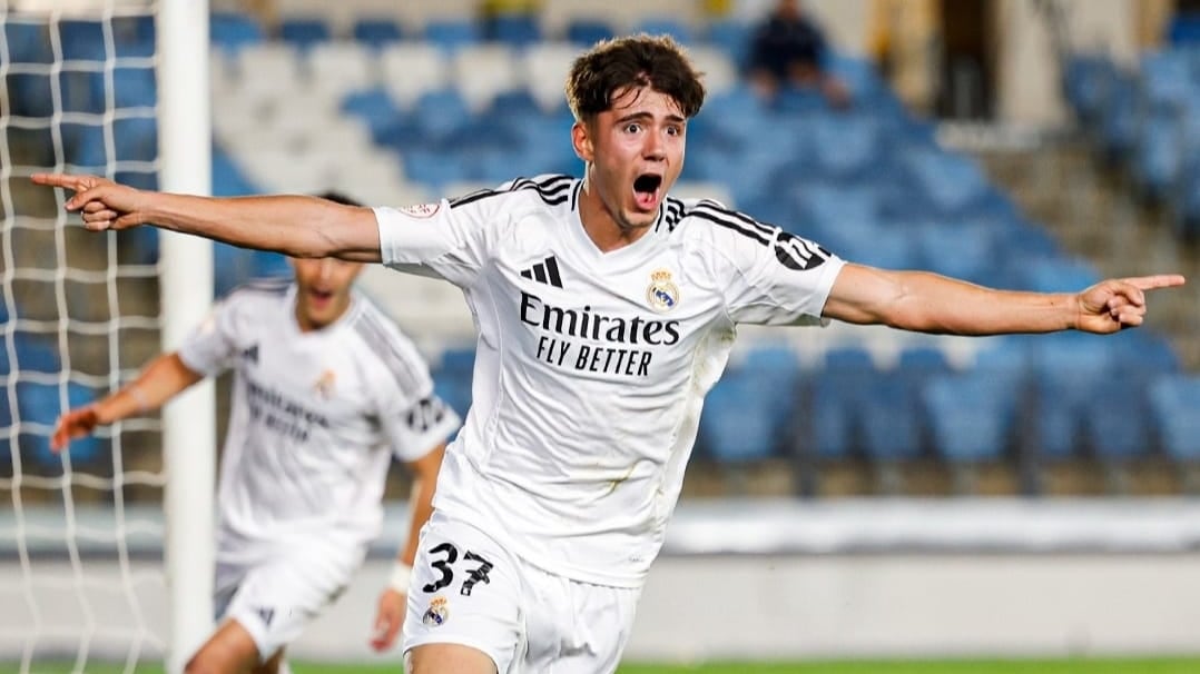 El jugador del Real Madrid Víctor Valdepeñas (Real Madrid)