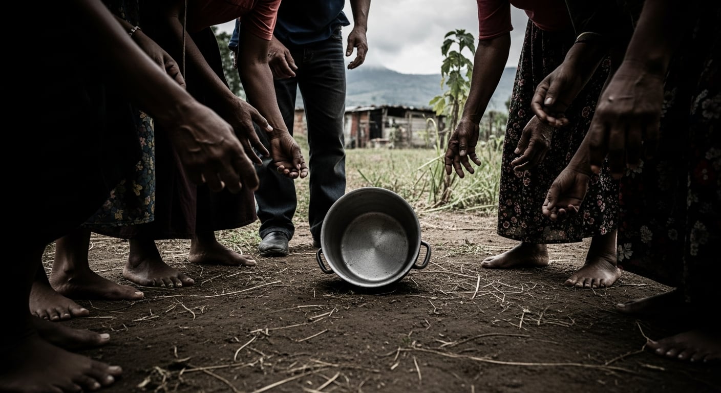Según el mandatario, la inseguridad alimentaria es un riesgo futuro derivado de crisis climática y conflictos violentos, no la situación actual de hambre - crédito Imagen Ilustrativa Infobae