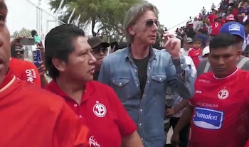 Ricardo Gareca – Edwin Oviedo – Juan Aurich - Perú – deportes – 27 septiembre