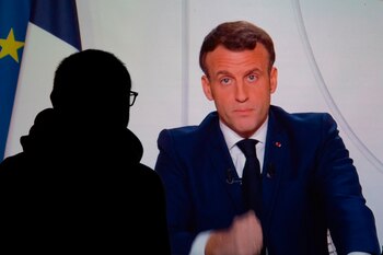 El presidente franc�s, Emmanuel Macron. EFE/EPA/CAROLINE BLUMBERG