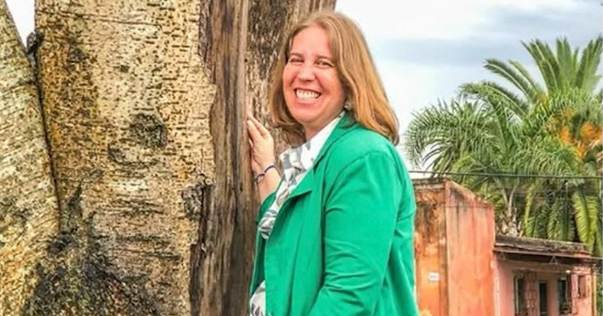 Natalia Barbat llegó a una estación de servicio a pedir ayuda (Captura Telenoche/Canal 4)