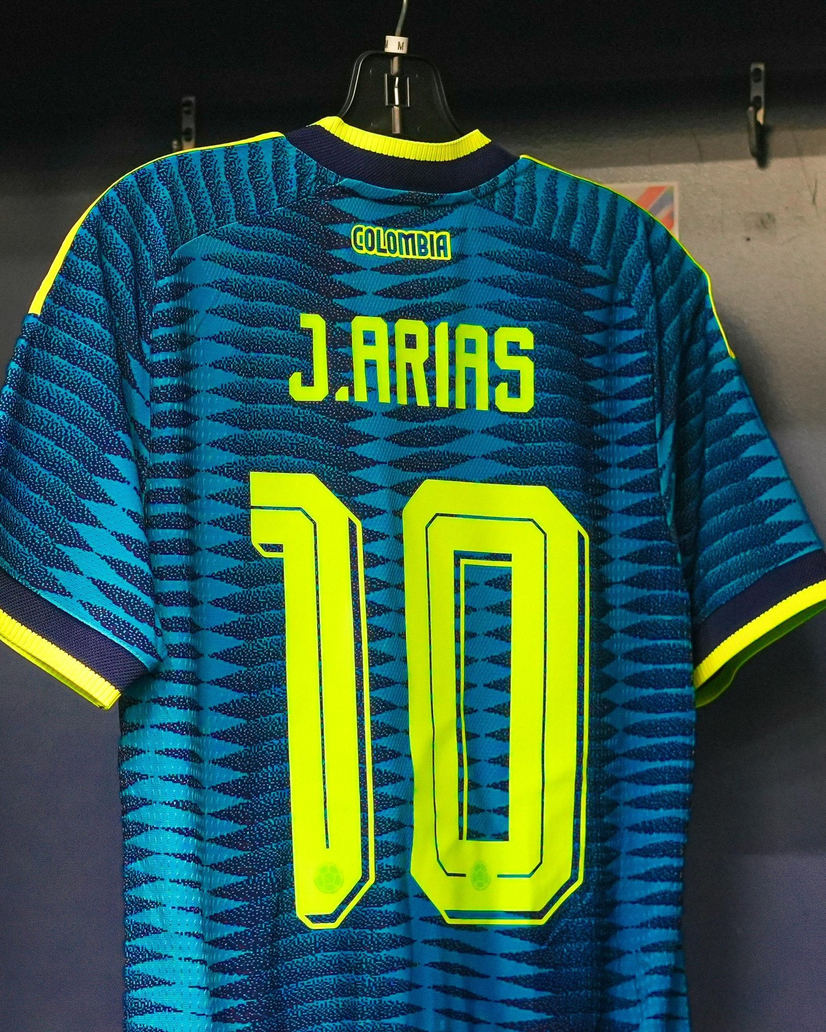 Jhon Arias portará la camiseta 10 de la selección Colombia, en reemplazo de James Rodríguez - crédito FCF