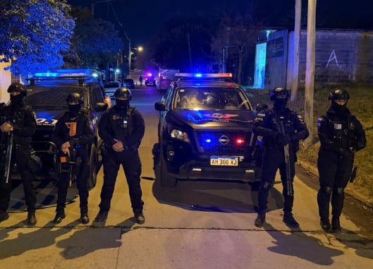 Los procedimientos fueron llevados a cabo por la Fuerza Policial Antinarcotráfico (FPA)