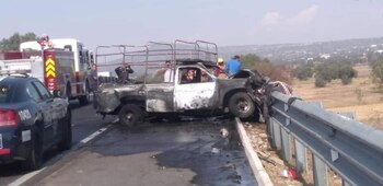 Según los testigos, el tráiler