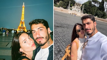 Las vacaciones de Lucía Celasco y Nicolás Figal: playas, historia y glamour europeo