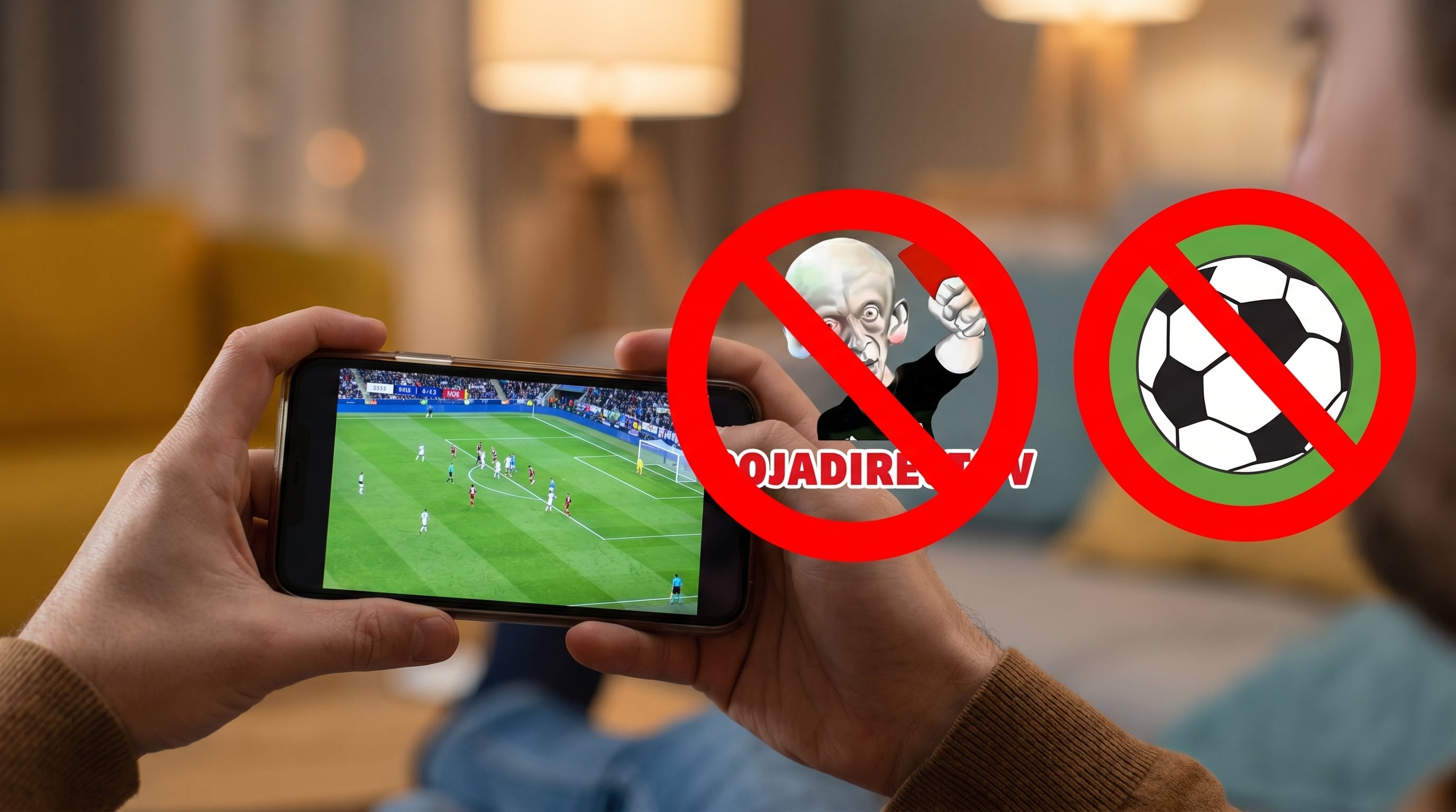 Entre los dominios intervenidos figuraron Tarjeta Roja, Roja Directa, Fútbol Libre y Pirlo TV por violación a derechos de propiedad intelectual. (Imagen Ilustrativa Infobae)