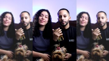 Wesley Kervinn y Fernanda Soz