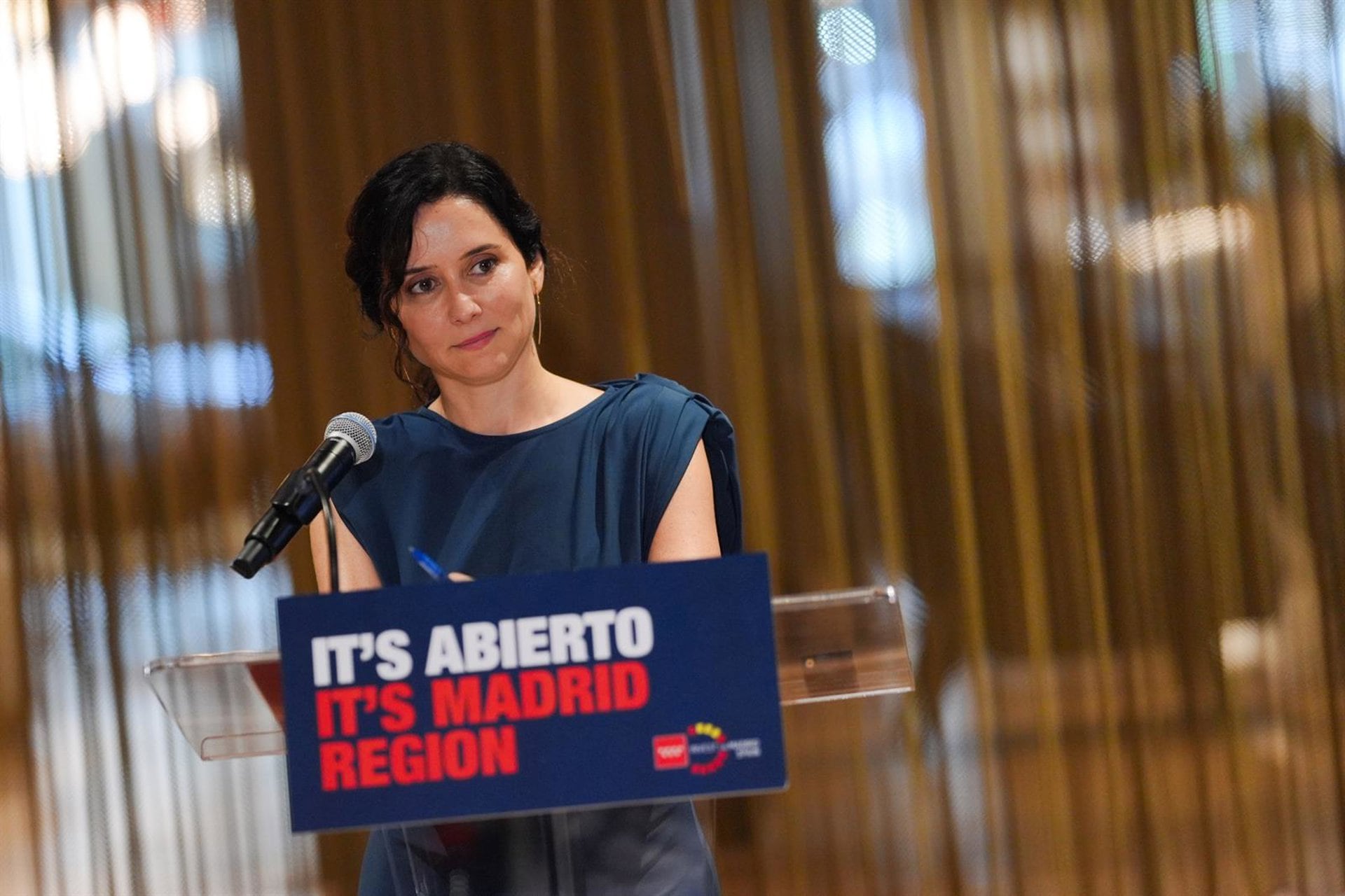 La presidenta de la Comunidad de Madrid, Isabel Díaz Ayuso