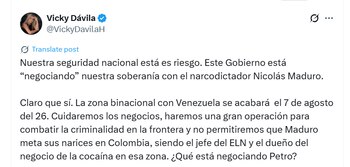 - crédito @VickyDavilaH/X