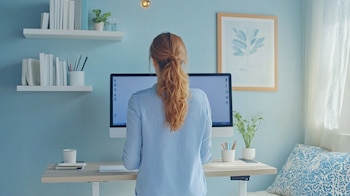 Alternar entre estar sentado, de