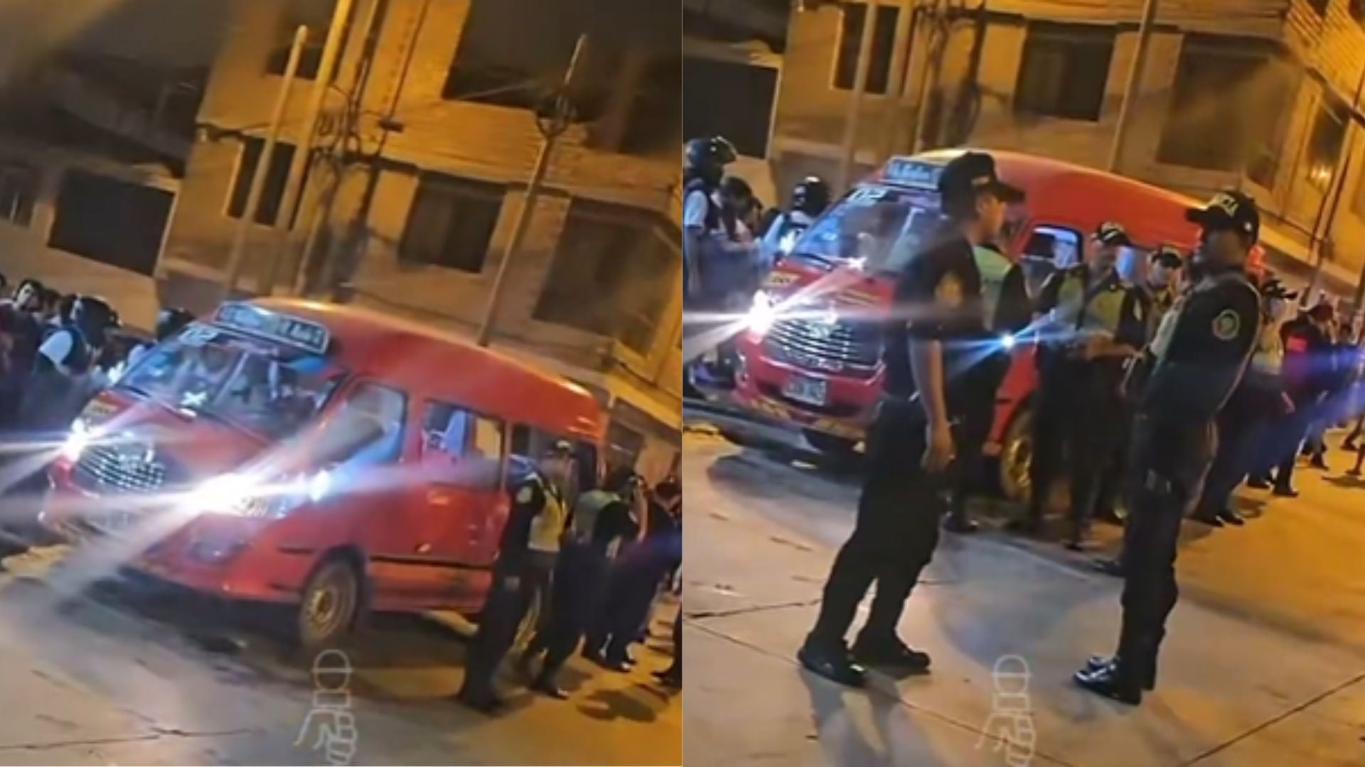 Combi es atacada a balazos en SJM.