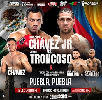 Julio César Chávez Jr. regresa al box (IG/ @grindhard_promotions)