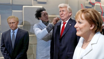 Las estatuas de cera de