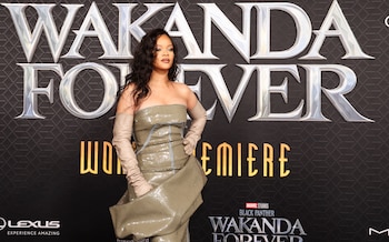 La cantante Rihanna asiste al