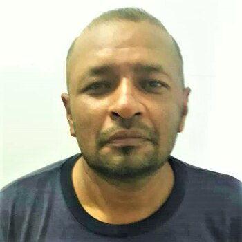 José Peligro, uno de los jefes locales de las FARC en Elorza