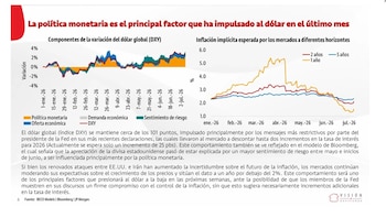 La política monetaria del Banco de la República incide en la volatilidad del dólar en Colombia - crédito Visión Davivienda