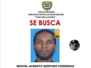 República Dominicana requiere a alias Ñaca por homicidio y porte ilegal de arma de fuego - crédito Policía República
