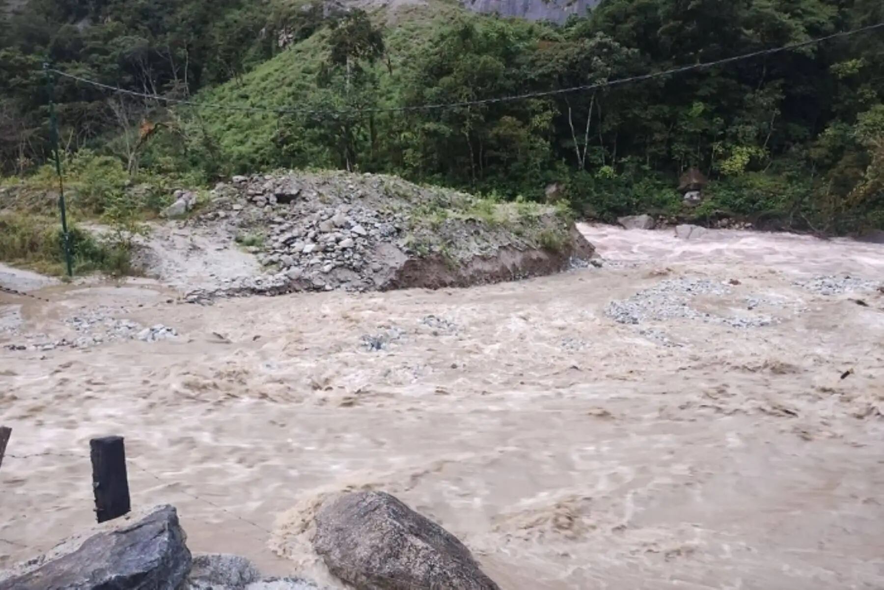 Municipio de Machu Picchu Pueblo cierra temporalmente acceso amazónico a la maravilla del mundo por huaico. (Foto: Andina)