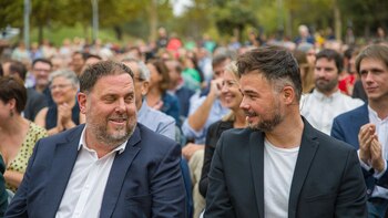 Junqueras dice, sobre el frente