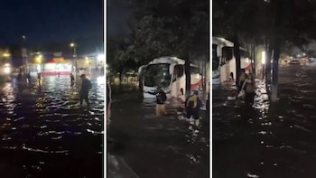 Caos vial por inundaciones en Indios Verdes: lluvias colapsan Insurgentes Norte y dejan varados a cientos de usuarios