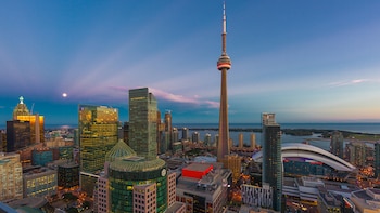 Vista áerea de la ciudad de Toronto