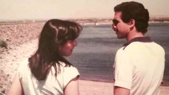 Ximena y Carlos en una