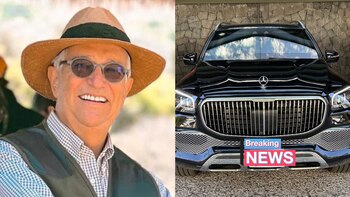 El auto fue presumido por