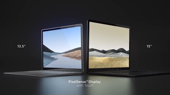 Las Surface laptop 3 tendrán