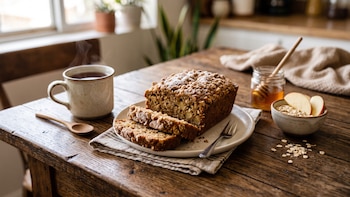Receta de panqué de avena con manzana en licuadora: postre fácil y rápido para un antojo saludable