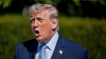 VÍDEO: Trump amenaza con encarcelar al periodista que publicó que había un militar de EEUU desaparecido en Irán