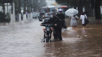 Inundaciones en Brasil: San Pablo