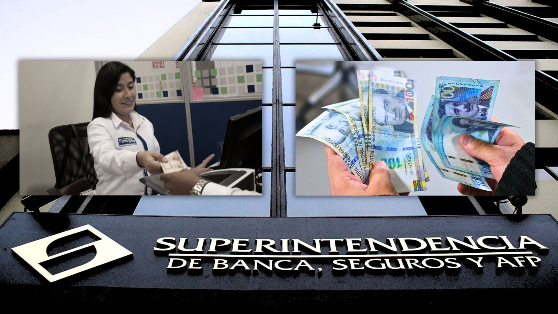 SBS publicó resolución que interviene a nueva cooperativa. - Crédito Composición Infobae/Infobae/Paula Díaz/Finanpop/Andina