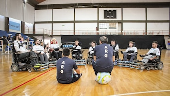 Último entrenamiento antes del Mundial.