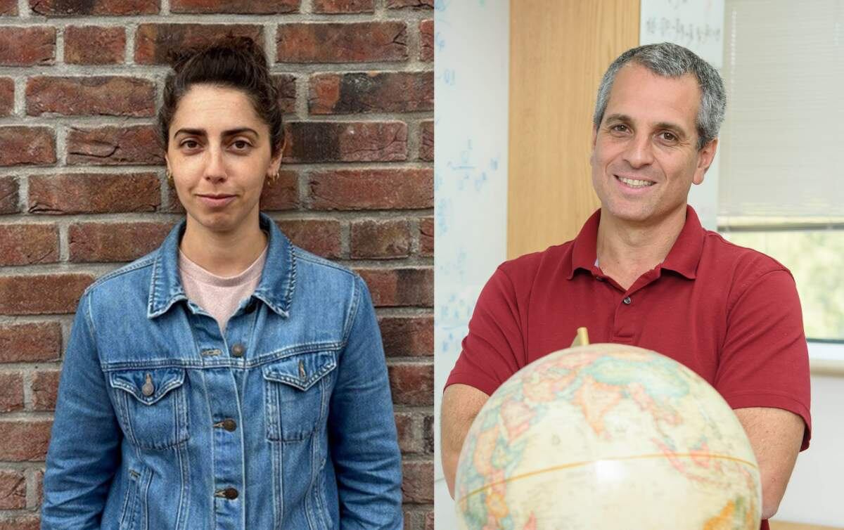 Los investigadores que encabezaron el estudio: Dra. Keren Duer-Milner y Prof. Yohai Kaspi (Instituto Weizmann)